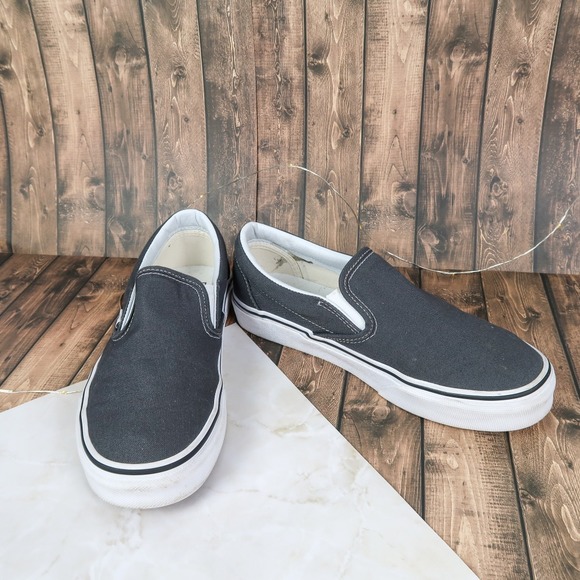 VANS Shoes - Vans Classic Slip-On Charcoal Sneaker